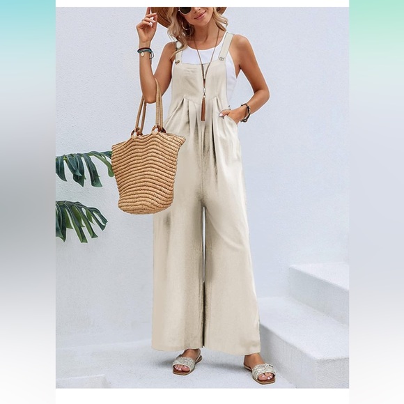 Pants - 🆕 Overalls Wide Leg Baggy Bib Overalls Jumpsuit